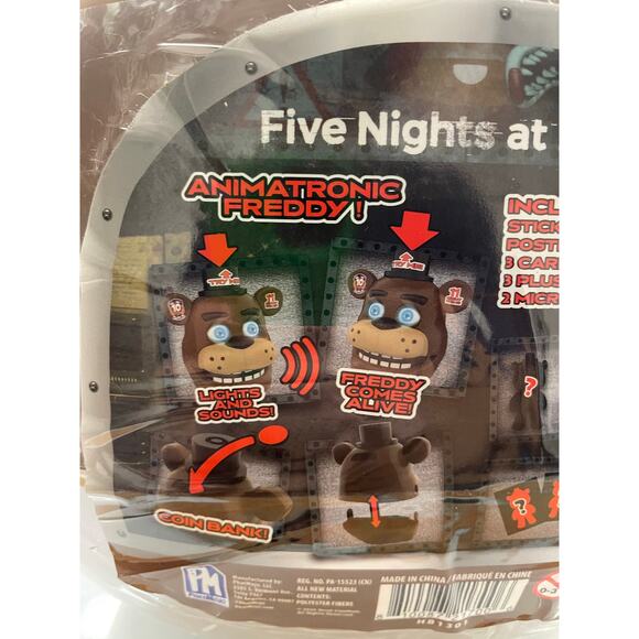 Five Nights At Freddy’s 10th Anniversary Animatronic Capsule/Coin Bank New - Picture 10 of 16
